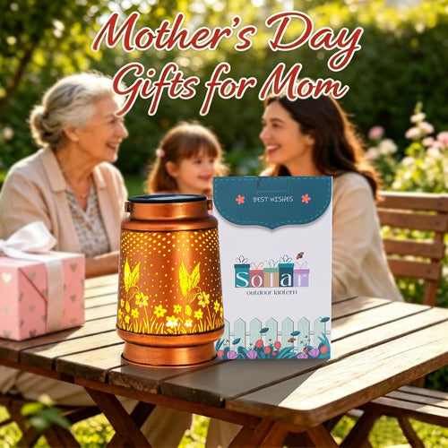 Charming Solar Hummingbird Lantern