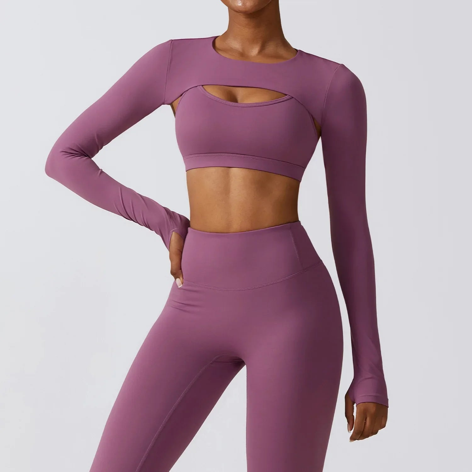 Comfort Fit Yoga Shawl Top